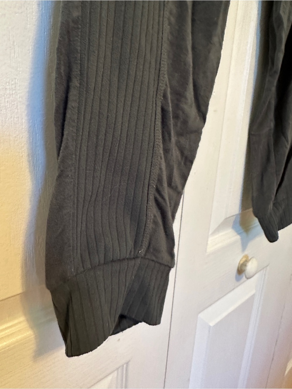 Adore Me Olive Ribbed Drawstring Joggers - Picture 3 of 5